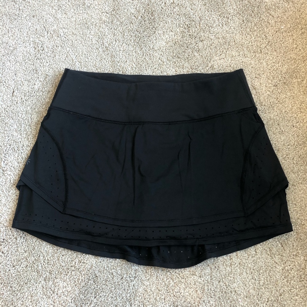 Athleta black skort